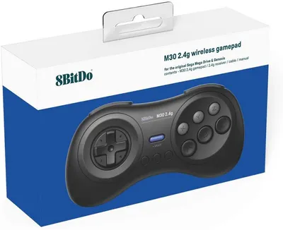 Obrázek produktu pro 8bitdo M30 2.4G Mega Drive Black