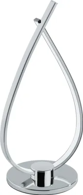 Produktbild von EGLO LED Tischlampe Roncade, 1 flammige Tischleuchte, Nachttischlampe aus Alu, Kunststoff, Farbe: Chrom, inkl. Schalter