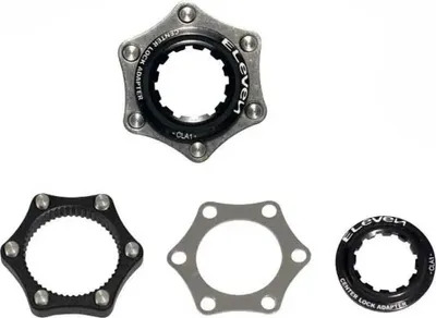 Obrázek produktu pro Eleven Center Lock Adaptér brzdového kotouče pro jízdní kolo Silver Silver Jedna velikost