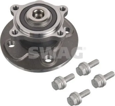 Produktbild von SWAG Radlagersatz Hinten Links für MINI Schrägheck (R56) Schrägkugellager 74mm 11 93 1078