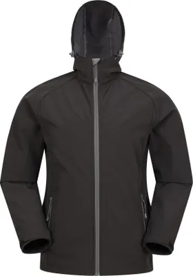 Produktbild von Mountain Warehouse - "Exodus" Softshelljacke für Herren MW762 (XL) (Schwarz)
