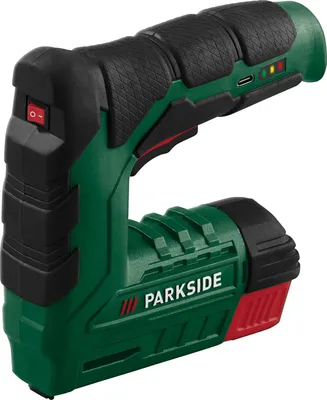 Produktbild von PARKSIDE® 4V Akku-Tacker »PAT 4 D6«, mit integriertem Akku und Ladekabel