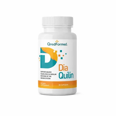 Immagine prodotto di Dia Quilin – Supporto per livelli normali di zucchero nel sangue e benessere metabolico – 30 capsule, Immagine generata dall'IA