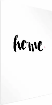 Produktbild von Posterpapier Poster - Home and Dot 29.7x42 cm Text m-A-0862-ao-a