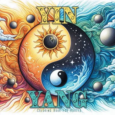Produktbild von Yin and Yang Coloring Book for Adults
