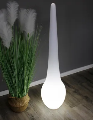 Produktbild von Design Stehlampe 115 x 28 cm Farbwechsel mit Akku kabellos Lampe Innen und Außen Dekoleuchte