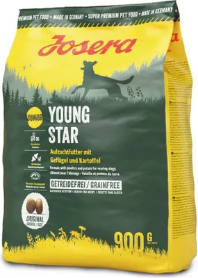 Produktbild von Josera YoungStar, Universal, jede Rasse, Kartoffel, Geflügel, 900 g