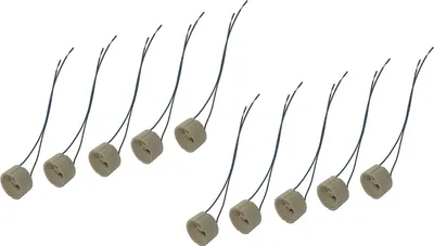 Produktbild von 10er Pack GU10 Keramikfassung für Einbaustrahler