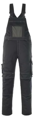 Produktbild von Mascot Berufslatzhose Leipzig 12069-203 schwarz/anthrazit C46 82