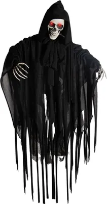 Produktbild von Reaper Animatronic mit LED, Bewegung & Sound als Halloween Hängefigur