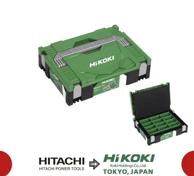 Obrázek produktu pro HiKOKI HIK-System Case I se 3 vložnými boxy - stohovatelný systém boxů