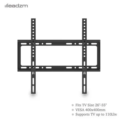 Produktbild von LEADZM 26-55 Zoll TV Fernseher Wandhalter Wandhalterung Fernsehhalterung TMW4040 mit Sprit Bubble