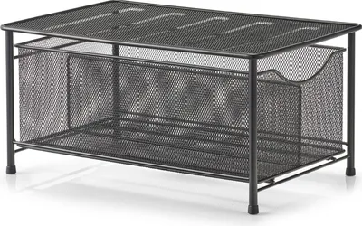 Produktbild von Universal Mesh Organizer 26x41x20 cm mit herausnehmbarer Schublade für Küche und Büro