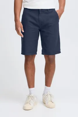 Zdjęcie produktu dla Blend 20715214 Męskie lniane szorty Chino Szorty Bermudy Lniane Mix Regular Fit
