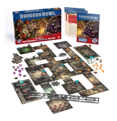 Produktbild von Dungeon Bowl The Game of Subterranean Blood Bowl Mayhem