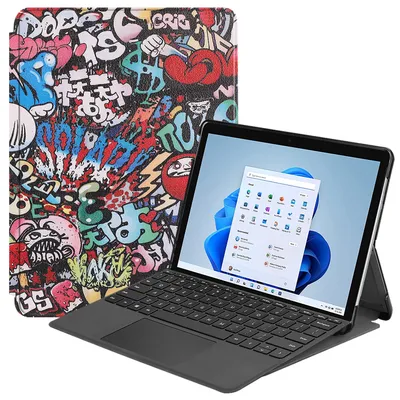 Immagine prodotto di Cover protettiva per Microsoft Surface 8 Pro 13 pollici Custodia sottile con funzione stand e funzione sleep/wake automatica