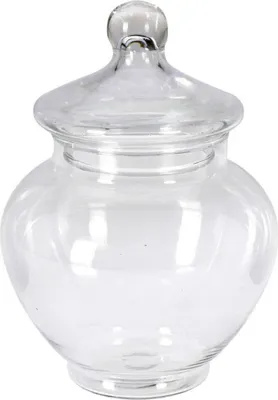 Image de Gobelet en verre avec couvercle pour les sucreries