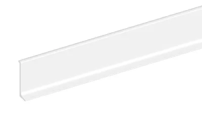 Obrázek produktu pro AP38/2 soklová lišta ACARA, PVC briliant bílá, 60 mm, 2,7 m