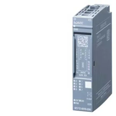 Obrázok produktu pre Siemens 6ES7131-6BF00-0DA0, Vnútorný, Viacfarebný, 40 g, 70 mm, 25 mm, 79 mm