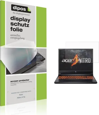 Produktbild von 2x Schutzfolie für Acer Nitro V16 matt Displayschutzfolie Folie Display Schutz dipos