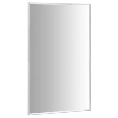 Zdjęcie produktu dla vidaXL Lustro srebrne 80x60 cm