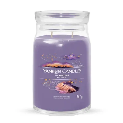 Image de Yankee Candle - Stargazing Signature Candle - Bougie parfumée 567.0g