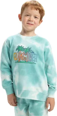Produktbild von Quiksilver Tie Dye Crew Boys Marine Blue 2