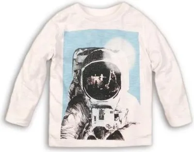 Produktbild von Langarmshirt mit Astronaut Print von Minoti 6-7 Jahre