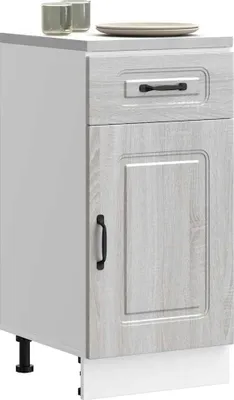 Produktbild von "im Angebot" Küchenunterschrank Kalmar Grau Sonoma Holzwerkstoff - Küchenschränke CC23926