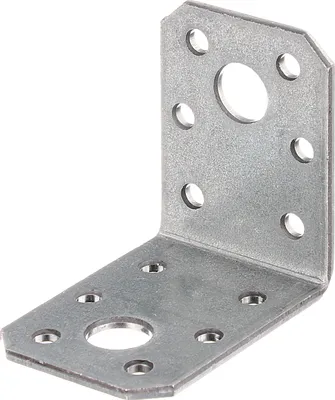 Immagine prodotto di GAH Connettore angolare Alberts 50 x 50 x 35 mm Numero di fori 2/12 p.2,5 mm ETA-08/165 - 330309