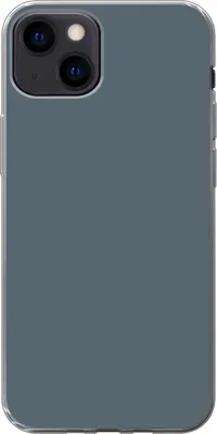 Produktbild von MuchoWow® Handyhülle Schutzhülle Hülle für Telefoonhoesje iPhone 13 Farben - Blau - Innen Silikon Softcase Handy Hülle - Karteninhaber