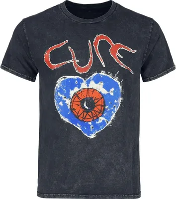 Produktbild von The Cure T-Shirt Herren Wish Tour 92 schwarz Band-Merch, Bands 100% Baumwolle S