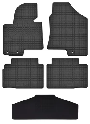 Obrázok produktu pre Gumové autokoberce s tunelom pre: Kia Sportage III 2010-2015 5 ks