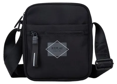 Image de REPLAY sac à épaule bandoulière Reporter Bag Black noir