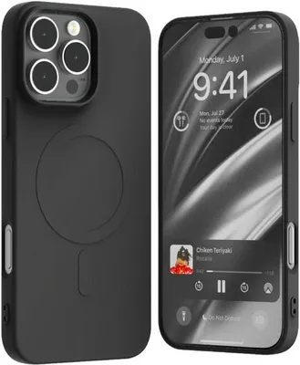 Obrázok produktu pre Mercury Magsafe Polosilikónové Iphone 16Pro Max 6.9 Black