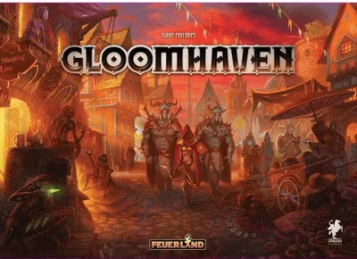 Produktbild von Feuerland Gloomhaven Legacy Rollen-Brettspiel (DE)