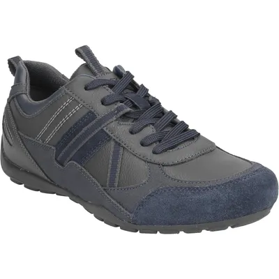 Produktbild von GEOX Sneaker U043FA Ravex, Glattleder, Blau, Herren