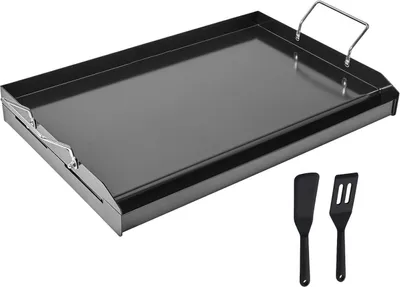 Obrázok produktu pre SucceBuy Plochá grilovacia doska z uhlíkovej ocele na grilovanie, 605x360mm