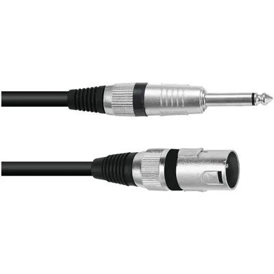 Produktbild von OMNITRONIC Adapterkabel XLR(M)/Klinke mono 5m sw