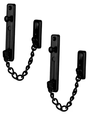 Produktbild von 2 Stück Türketten mit Diebstahlsicherung und Sicherheitschutz für Zimmersicherheit
