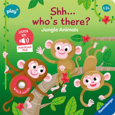 Produktbild von Play+ Shh ... who's there? Jungle Animals