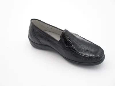 Produktbild von WALDLÄUFER Damen  Slipper bequem schwarz Gr. 8,5