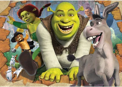 Immagine prodotto di Puzzle Clementoni - Shrek, 60 pezzi