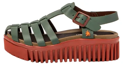 Produktbild von Art Keilsandalen Damen 1575 NAPPA FOLIAGE/BRIGHTON Farbe Grün