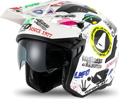 Produktbild von Ufo Jethelm Sheratan XL mit Motocross-inspiriertem Design