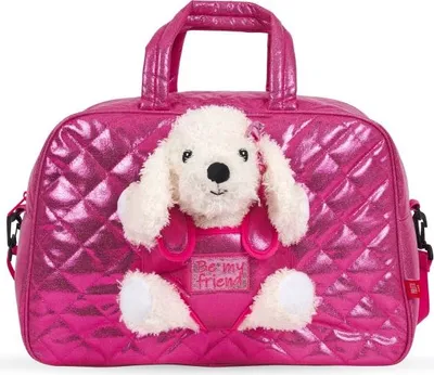 Produktbild von Rosa Sporttasche mit Pudel Perletti Toys, 13082