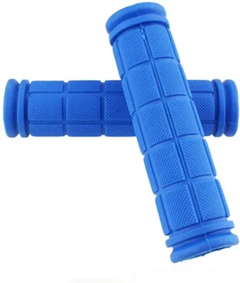 Obrázek produktu pro CHPN - Rukojeti na jízdní kola - Rukojeti - Rukojeti na jízdní kola - Modrá barva - 2 kusy - Protiskluzové - Příslušenství pro jízdní kola - Rukojeti - Moderní rukojeti - Cyklistika - Silikon