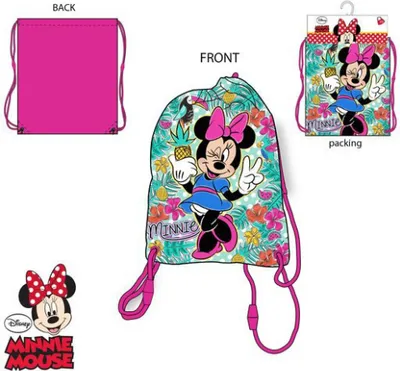 Image de Sac de sport Disney Minni Sac de gym 100% polyester