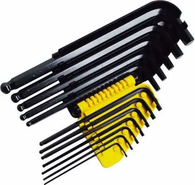 Image de Jeu De Clés À Ergot 12 Pièces (1/16-3/8) Distributeur En Plastique [E] - S/69-257-0