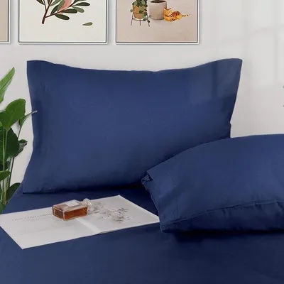 Produktbild von Famanu Kissenbezüge 2er-Pack, 100% Baumwolle, atmungsaktiv - 40 x 70 cm